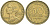 ФРАНЦИЯ 50 САНТИМОВ 1962 ТИП MARIANNE, 3 PLIS KM 939.1, LE FRANC 197.2 алюминиевая бронза 55-155