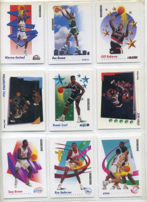 США КАРТОЧКИ БАСКЕТБОЛЬНЫЕ 9 штук разных 7501-63