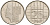 Нидерланды 25 центов 1985 Беатрикс KM 204 никель    4598-1227
