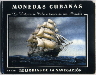 Куба набор из 5 монет по 1 песо 2000 история навигации, в оригинальном буклете медно-никель UNC 7-4-2-40