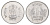 Индия 1 рупия 1998 круг - монетный двор Ноида KM 92.2 нержавеющая сталь UNC 4514-855