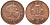 Великобритания 2 пенса 2004 Елизавета II (1952-2022) KM 987, Spink 4690 (C5) сталь плакированная медью UNC 4122-844