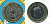 Великобритания 2 фунта 1997 Елизавета II (1952-2022) KM 976, Spink 4318 (K8) биметалл BUNC 7-5-1-15