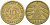 ГЕРМАНИЯ 10 РЕЙХСПФЕННИГОВ 1925 A KM 40, J. 317, Weege 9 алюминиевая бронза 210-343