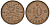 Финляндия 10 пенни 1940 республика (1918-1962) KM 24 медь 51-3236