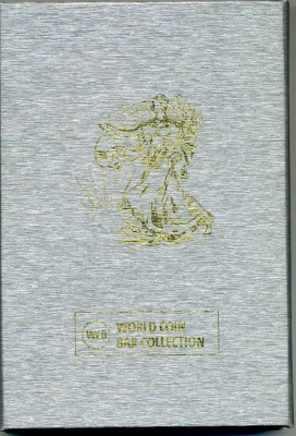 Малави 50 квача 2010 25 лет выпуску в США доллара шагающая свобода, вес 1 унция, тираж 2750, № 2123, монета в пластике и оригинальной коробке, WCB (WORLD COIN BAR COLLECTION), размер 66Х32 мм.  серебро  UNC  5-4-5-10
