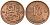 Финляндия 10 пенни 1924 KM 24 медь 4591-957