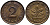 ФРГ 2 ПФЕННИГА 1965 G KM 106, Jager 381 бронза 4546-935