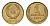СССР 1 копейка 1989 Y 126a латунь UNC 4684-535