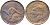Австралия 1 пенни 1950 p, Георг VI (1936-1952), кенгуру KM 42 бронза 4394-1012