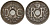 Франция 10 сантимов 1923 KM 866a, Le Franc 138.3 медно-никель 4143-921