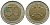 Россия 50 рублей 1992 ЛМД KM 315, Федорин 1 биметалл 87-415
