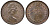Великобритания 1/2 пенни 1977 Елизавета II (1952-2022) KM 914, Spink 4239 бронза 72-1637