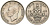Великобритания 1 шиллинг 1949 Георг VI (1936-1952), Шотландский герб KM 877, Spink 4109 медно-никель 4116-826