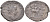 Римская Империя антониниан 268 - 270 Клавдий II Готский, бюст императора, IMP CLAVDIVS PF AVG / император на коне, ADVEN (?) CL (?) GOTHICO, Медиолан (?), неописанный тип (из немецкой коллекции 1-й половины XX века, с владельческой этикеткой) RIC - билл