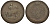 Россия 2 копейки 1757 красный монетный двор, Елизавета Петровна (1741-1762) Биткин 391 медь 1096-1-13