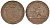 Бельгия 1 сантим 1894 Belgen, Леопольд II (1865-1909) KM 34.1 медь aUNC 4621-641