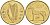 Ирландия 20 пенсов 1996 лошадь KM 25 никель бронза 88-813