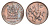 ЮАР 1 цент 1974 KM 82 бронза UNC 4679-155