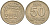 Южная Корея 50 вон 1974 KM 20 медно-никель 4606-246