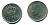 Испания 25 песет 1975 (79) Хуан Карлос I (1975-2014) KM 808 медно-никель 51-4626