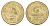 Индия 5 рупий 2010 XIX Игры Содружества в Индии KM 391 никель латунь 4650-1213