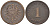 ГЕРМАНИЯ 1 ПФЕННИГ 1887 A, СТАРОГЕРБОВКА KM 1, J. 1, Weege 1 медь 206-1252