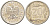 Польша 20 грошей 2001 MW KM 280 медно-никель 201-517