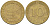 ФРГ 10 ПФЕННИГОВ 1970 J KM 108, J. 383 сталь плакированная латунью 4182-817