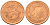 Финляндия 2 евроцента 1999  KM 99 сталь плакированная медью  UNC  4160-347