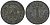 Франкенталь (Пфальц, Бавария) 1 пфенинг 1918 Funck 135.7, Men05 7460.10, Men18 9381.10 цинк 4596-137