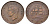 ЮАР 1 пенни 1941 Георг VI (1936-1952) KM 25 бронза 4572-633