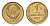 СССР 1 копейка 1983 Y 126a латунь UNC 4684-469