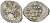 Великое Княжество Московское копейка 1535-1547 Иван IV Васильевич, Новгородский монетный двор, 0,67 гр. ГиК №75 серебро    262-253