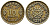 Марокко 10 франков 1952 АН1371, Мухаммед V (1346-1381) (1927-1962), французский протекторат KM 49 алюминиевая бронза 4549-646