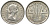 Австралия 3 пенса 1963 m, Елизавета II (1952-2022) KM 57 серебро 71-911