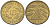 ГЕРМАНИЯ 10 РЕЙХСПФЕННИГОВ 1935 E KM 40, J. 317, Weege 9 алюминиевая бронза 210-414