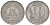 ГДР 10 пфеннигов 1968 A KM 10 алюминий 3459-622