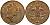 Великобритания 2 пенса 1996 Елизавета II (1952-2022) KM 936a, Spink 4376 (C4) сталь плакированная медью 3333-1114