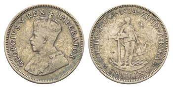 ЮАР 1 шиллинг 1929 KM 17.2 серебро 4178-636