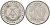 ГДР 50 пфеннигов 1958 A KM 12.1 алюминий 108-1143