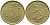ФИНЛЯНДИЯ 10 ПЕННИ 1970 S KM 46 алюминиевая бронза 75-1651
