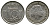 Нидерланды 10 центов 1955 Юлиана (1949-1980) KM 182 никель 261-623