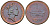 Фиджи 1 цент 1994 KM 49a цинк плакированный медью UNC 4602-1136