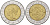 ИТАЛИЯ 500 ЛИР 1993 100 ЛЕТ БАНКУ ИТАЛИИ (1893-1993) KM 160 биметалл 4551-1141