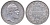 Вюртемберг 1/2 гульдена 1866 CS, Карл I (1864-1891) KM 613, Jaeger 84 a, AKS 127 серебро    1531-1314