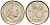 Нидерланды 10 центов 1978 Юлиана (1948-1980) КМ 182 никель    4598-337