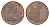 Острова Кука 2 цента 1973 KM 2 бронза UNC 4630-1038