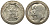 Пруссия 3 марки 1910 A, Университет Берлина Weege 1078, J. 107, KM 530 серебро 413-6111