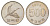 Южная Корея 500 вон 1989 маньчжурский журавль KM 27 медно-никель UNC 4652-657